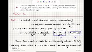 The Weiss Molecular Field of Nickel [upl. by Lorry]