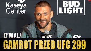 MATEUSZ GAMROT Z MIAMI CHCĘ UDOWODNIĆ ŻE LICZĘ SIĘ W ROZGRYWCE O PAS MISTRZOWSKI  UFC 299 [upl. by Annoj993]