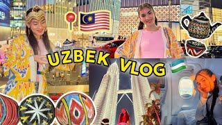 UZBEK VLOG 🇺🇿  Syuardessa sayohati  O’zbekcha style  Malayziya 🇲🇾📍 [upl. by Tracee]