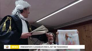 Presentati i candidati per la maschera del 55° Re Teodorico [upl. by Shull]