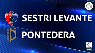 Sestri Levante  Pontedera 02  Gli Highlights [upl. by Lucey657]