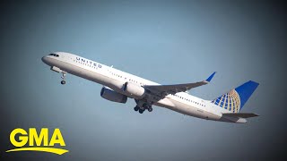 Passenger brutally attacked on United flight [upl. by Rasure]