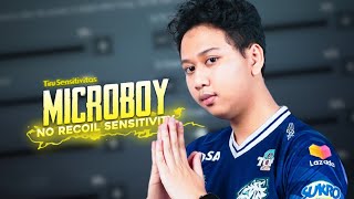 NEW EVOS MICROBOY SENSITIVITY 2021 No Recoil  PUBG Mobile Best Sensitivity [upl. by Lorolla]