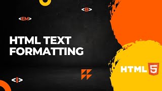 HTML TEXT FORMATTING [upl. by Assirec]