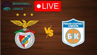 🔴 Live Benfica vs Rilski Sportist  Basketball Champions League 20242025  Live Play by Play [upl. by Swamy]