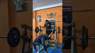 100 KG Done shorts youtubeshorts viralvideo powerlifting motivation workout chestworkout gym [upl. by Akaya]