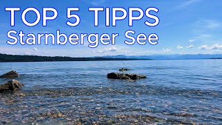 TOP 5  Starnberger See  4K  Bayern  Ausflugstipps [upl. by Naujed409]