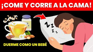 Estos ALIMENTOS son más fuertes que las PASTILLAS PARA DORMIR [upl. by Behah]