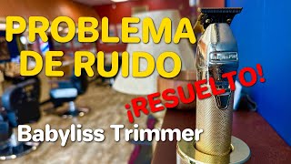 Babyliss FX Trimmer Como hacerlo menos ruidoso [upl. by Anirda]