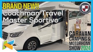 ALL NEW COACHMAN TRAVELMASTER SPORTIVO 565 FROM KIMBERLEY NEC 2024 [upl. by Lytsirk]