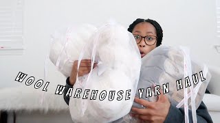 Wool Warehouse Yarn Haul [upl. by Rebma]