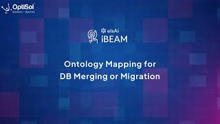 elsAi iBEAM  Ontology Mapping For DB Merging or Migration [upl. by Ecinaj]