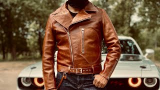 Himel Bros Ross MK1 Shinki Horsehide Medium Brown Oil Finish [upl. by Ivanah]