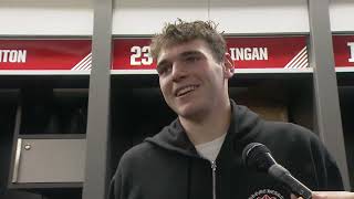 Donovan Clingan Postgame Interview  Portland Trail Blazers 114 Atlanta Hawks 110 [upl. by Tikna929]