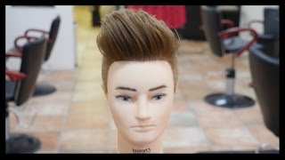 Pompadour Undercut  Mens Haircut Tutorial  TheSalonGuy [upl. by Tnecillim952]