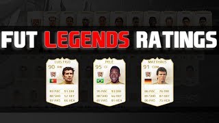 Fifa 14  FUT Legends Ratings  feat Pele Figo Matthäus amp more  Part 3  PHDxG [upl. by Ahsuoj]