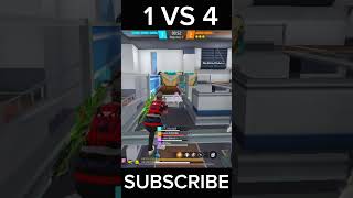 1 VS 4 CLUTCH PARAFALMP5 PAWOR🤯🤯foryou foryoupage freefirehighlights shorts hakaitv tgrnrz [upl. by Aiyn]