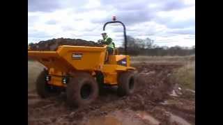 Thwaites 6 Tonne PowerSwivel Dumper Truckwmv [upl. by Mclyman831]