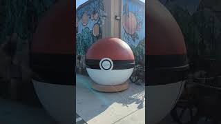 The largest Poke ball Ive seenis in Filmore California pokemon pokemongo pokestop filmore [upl. by Tterej]