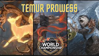 MTG World Championship Temur Prowess Standard Bo3 [upl. by Rolecnahc]