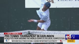 Pro tennis tournament in Harlingen [upl. by Rothenberg]