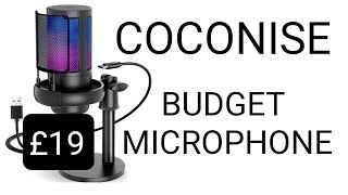 Coconise Gaming Microphone Key Features £19 [upl. by Pas925]