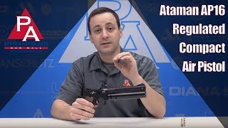 Ataman AP16 Regulated Compact Air Pistol [upl. by Ydnac]