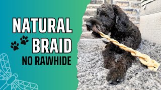 Natural Braids Rawhide Free Dog Chews [upl. by Mussman]