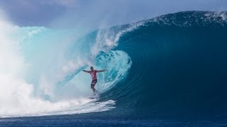 Heat Highlights  Kelly Slater Scores Perfect 20 at Volcom Fiji Pro 2013 [upl. by Tabib]