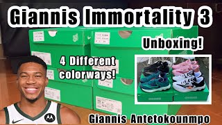 UNBOXING GIANNIS IMMORTALITY 3  TOP GRADE  VLOG45 [upl. by Ienttirb907]