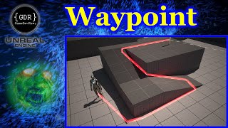 Waypoint  Show Path Component  Multiplayer ready amp Easy to add to any Project  Unreal Engine 5 [upl. by Raknahs]