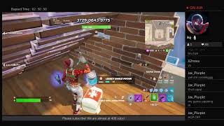 PLAYING FORTNITE WITH VEIWERS  epic discord commands [upl. by Rouvin]