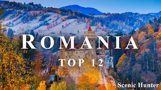 12 Best Places to Visit In Romania  Romania Travel Guide [upl. by Milicent]