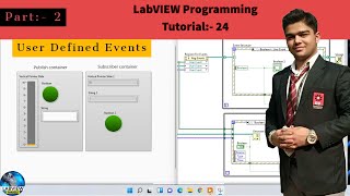 LabVIEW  Tutorial 24 Dynamic Event amp Userdefined Event in LabVIEW  Part 2  LabVIEW Programming [upl. by Olshausen]