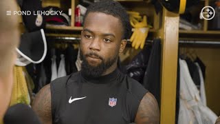 Donte Jackson talking about his good season and the Browns steelers steelersdefense herewego nfl [upl. by Ehttam]