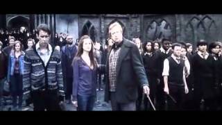 Harry Potter and the Deathly Hallows Part 2 Nevilles Brave Speech [upl. by Llenyaj]