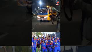 Nepal U19 Womens Team Receives Grand Welcome After Qualifying for U19 Womens T20 World Cup [upl. by Tisdale629]