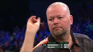 Raymond van Barneveld  137 Checkout  2018 Masters Darts  Semi Final [upl. by Akenehs701]