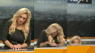 TV Meteorologist Passes Out Live on Air [upl. by Imeaj]