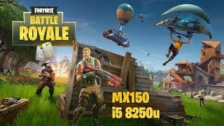 Fortnite Battle Royale  Lenovo Ideapad 320  MX150  I5 8250U [upl. by Huntlee]