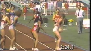 1988 Olympics  Womens 4x400 Meter Relay [upl. by Gyatt667]