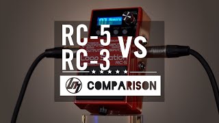 BOSS RC5 vs RC3 Loop Station Comparison  Better Music [upl. by Kimber]