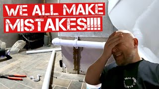 “AS IF IVE DONE THAT”  REAL WORLD PLUMBING FAIL All Plumbers make mistakes [upl. by Cordeelia678]