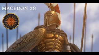 Rome Total War Remastered  Macedon Campaign 28  Huge 3000 Britannia Siege Battle Bye Bye Scipii [upl. by Ennairb]