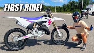 BRAND NEW 2024 YAMAHA YZ125 DIRT BIKE [upl. by Nylrak629]