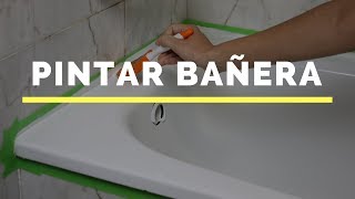 Cómo pintar y renovar bañera o plato de ducha [upl. by Chicky]