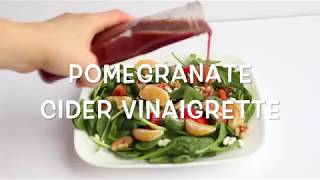 Pomegranate Cider Vinaigrette Dressing [upl. by Aynik]