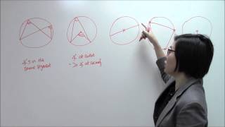 GCE OLevel EMaths Angle Properties of Circle Introduction [upl. by Yragerg]