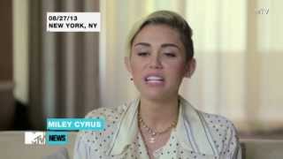 Miley Cyrus Breaks Silence Over VMA Performance [upl. by Nostrebor]