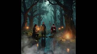 Pirate adventure enjoy the forest night wind amp stream ambience [upl. by German630]